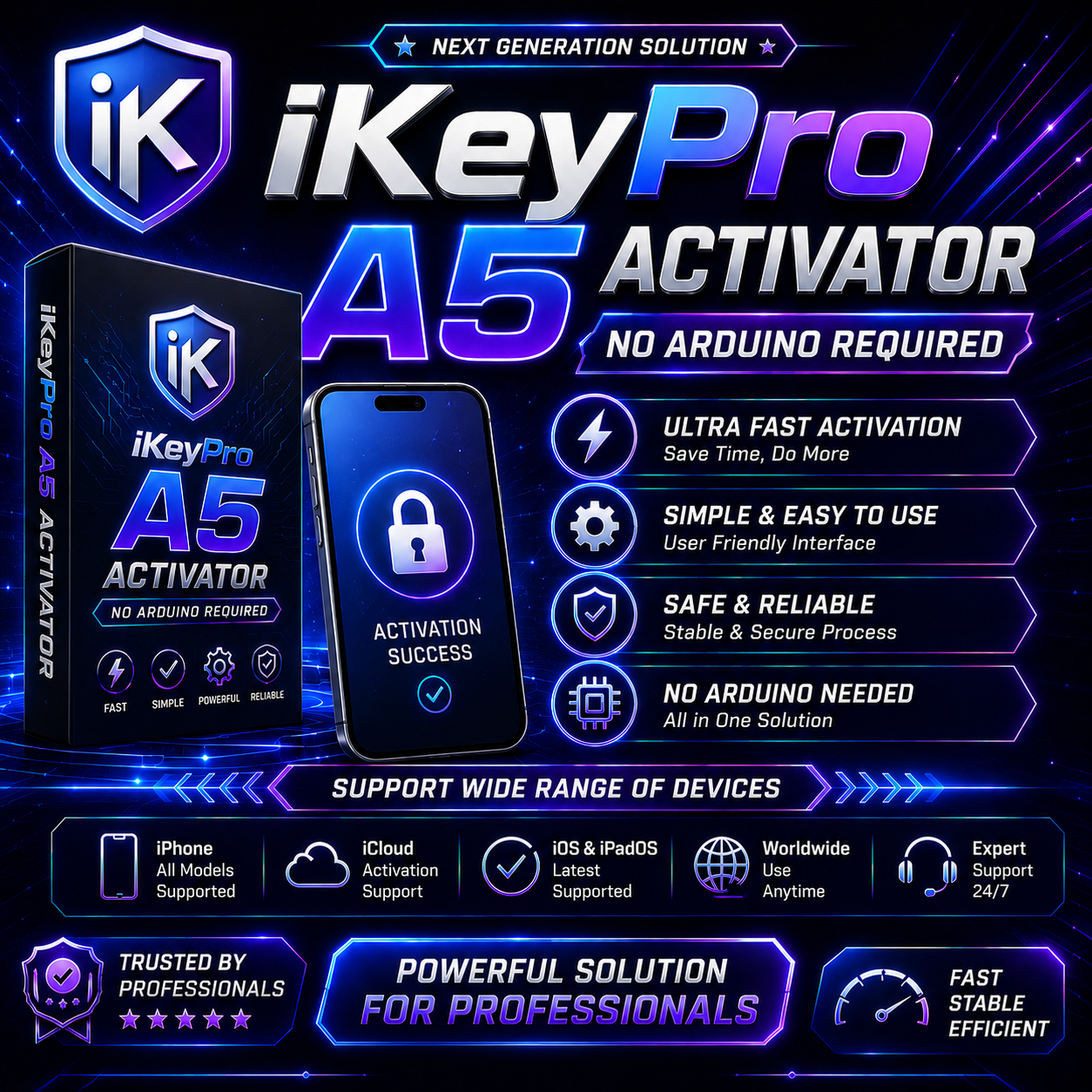 iKeyPro A5 Activator No Need Ardunio