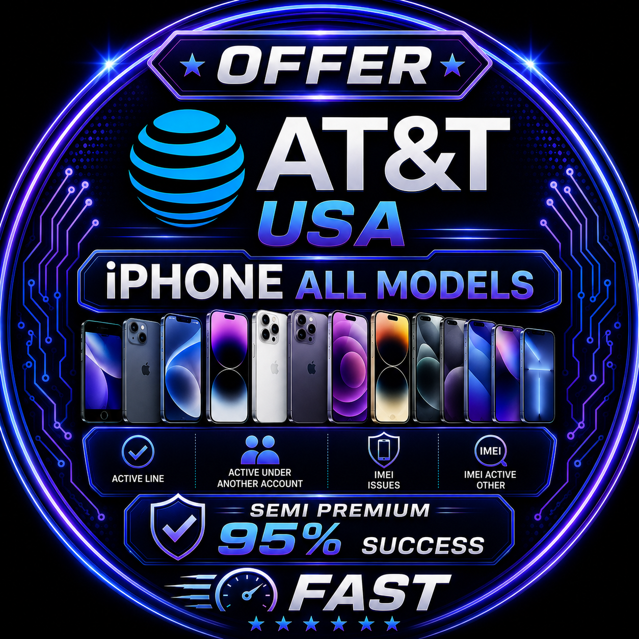 AT&T USA CLEAN WITH REFUND [EXCEPT WRONG COMPANY]