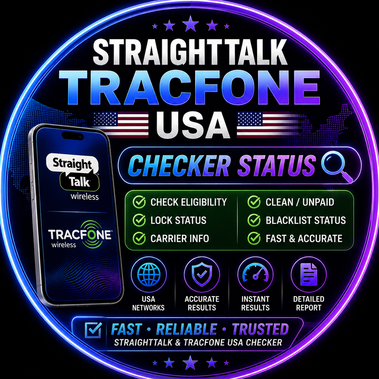 StraightTalk / Tracfone USA - Checker Status