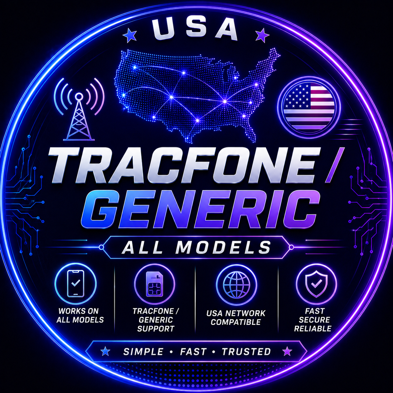 USA TracFone / Generic All Models - Direck Source-Fast Reply