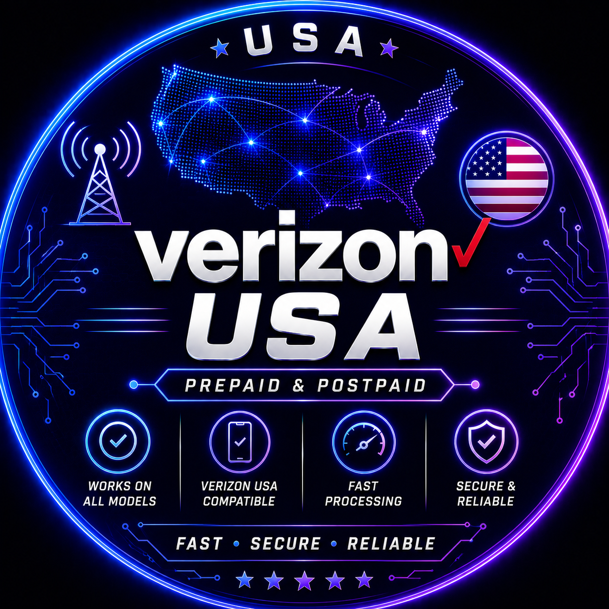 Verizon USA - Financed Check - iphone (Instant)