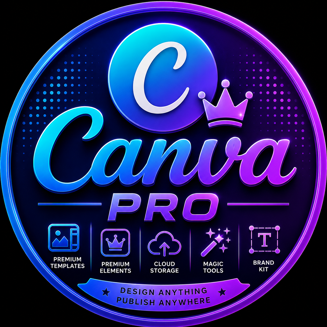 Canva Pro [Teacher] - Best Graphic Design Tool ( 1 Year )