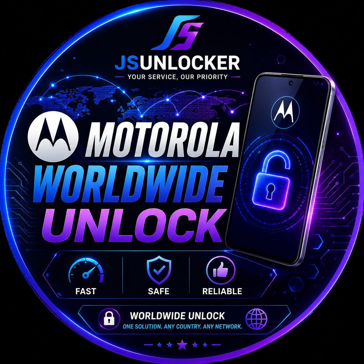 Motorola WorldWide Unlock NCK Code [24/7 INSTANT]