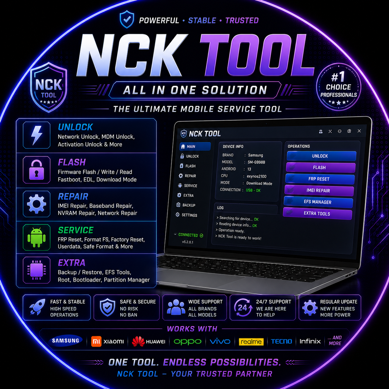 NCK Online Tool –1 Year Activation