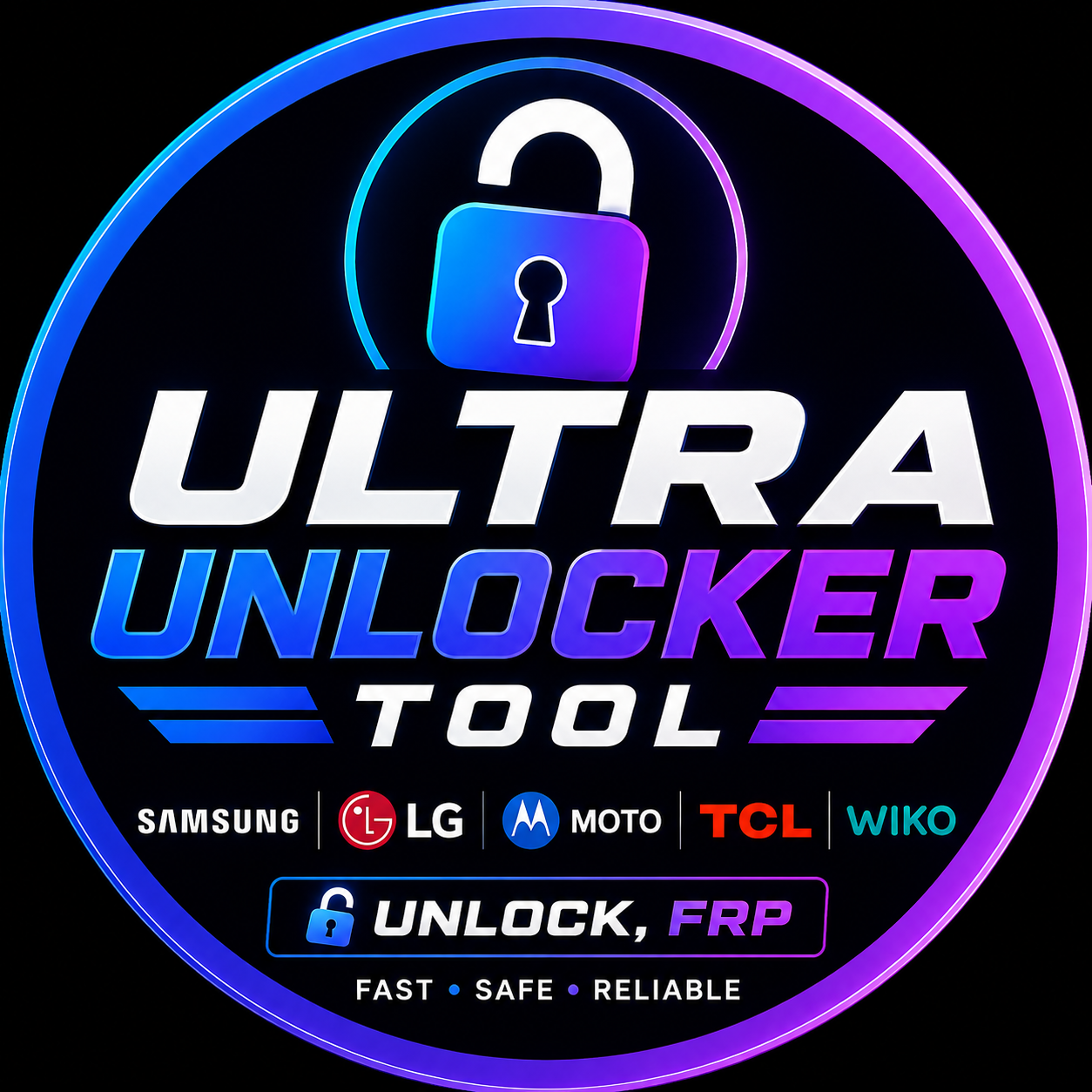 Ultra Unlocker Tool (Samsung  LG  MOTO  TCL  WIKO unlock, FRP ) Credits New user