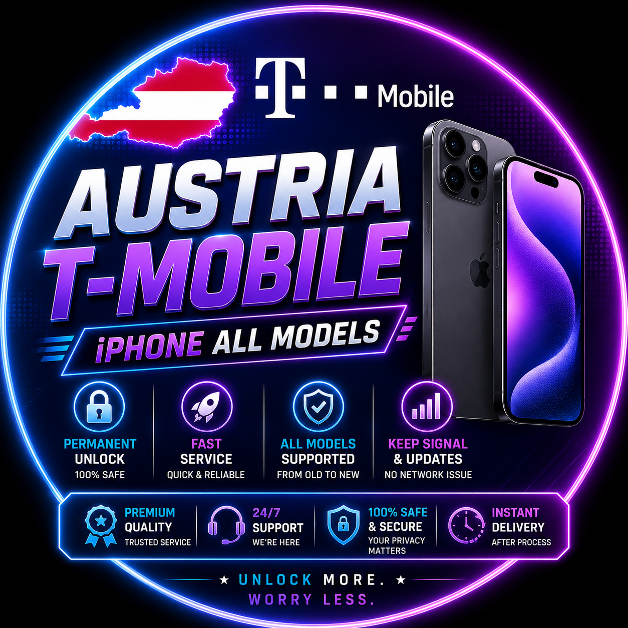 Austria T-Mobile - iPhone All Models