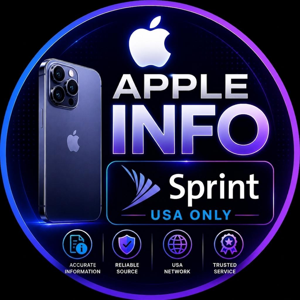 Apple info - Sprint USA Only (Owner Info from Carrier Database)