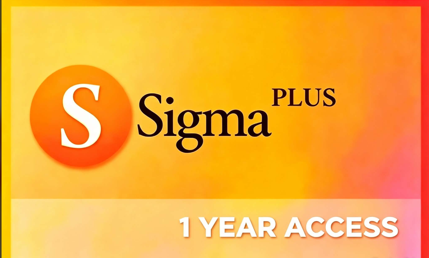 Sigma Plus Activation (Need Box or Dongle) - 1 Year